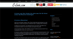 Desktop Screenshot of c-linie.com